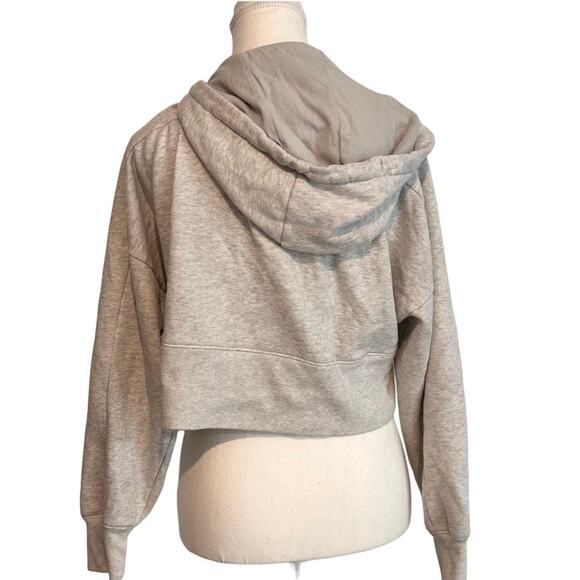 Hollister Gilly Hicks Grey Zip Up Hoodie Super Soft & Comfy Lightweight Size XS - Picture 2 of 4